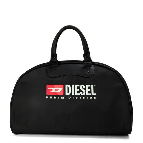 Diesel Logo Duffle Bag - Black - 