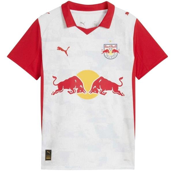 Puma Childrens/Kids Salzburg Red Bull Home Shirt - White/Red - 