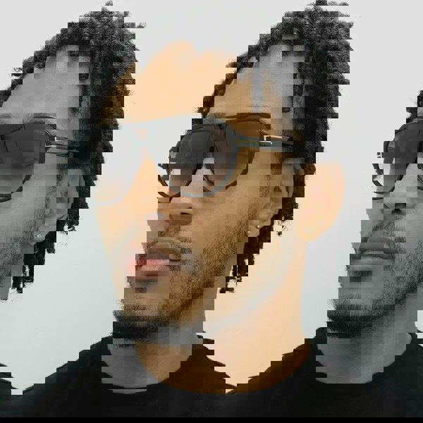 Tom Ford Sunglasses FT0932 Jeffrey 01B Shiny Black Smoke Gradient