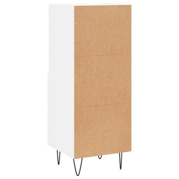 Berkfield Sideboard White 34.5x34x90 cm Engineered Wood