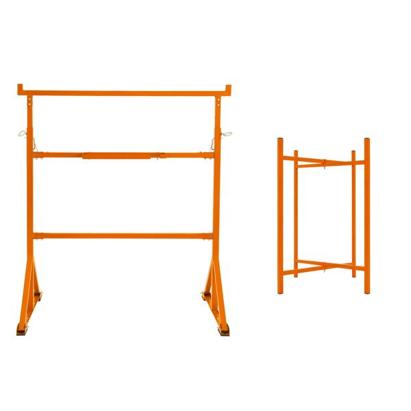 T-mech Trestle Stand x 2 & Mortar Board Stands 750mm H x 3