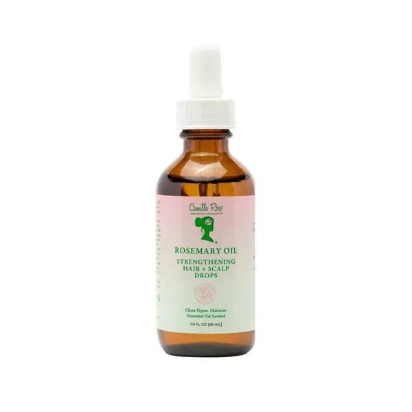 Rosemary hair oil drops keep hair soft while nourishing it at the root.