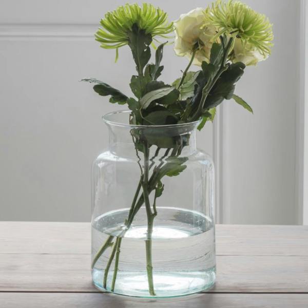 Abode Home & Gifts Recycled Glass Vase