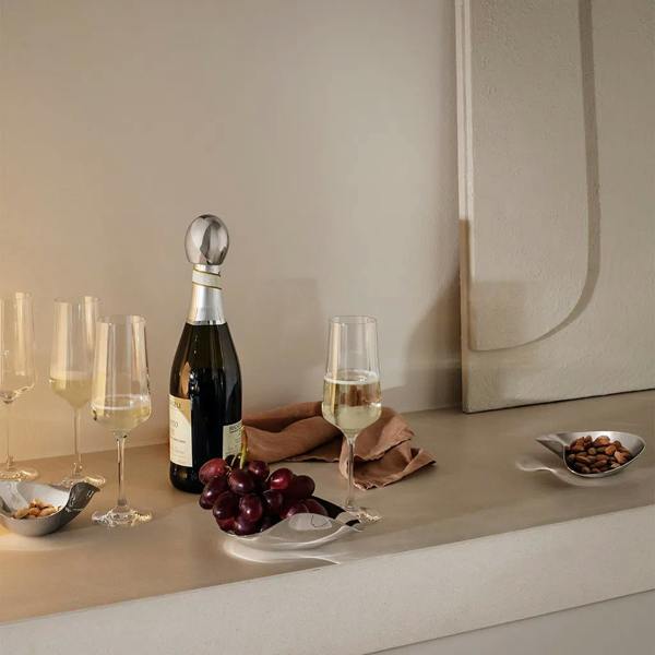 Georg Jensen Bernadotte Champagne Flute, 6pcs - 10019698