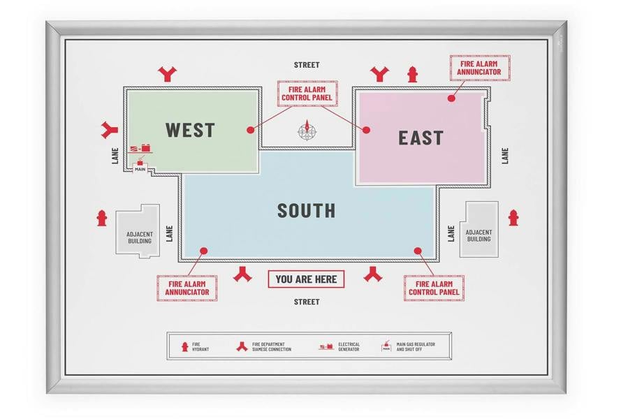 Durable Aluminium Snap Frame Retail Clip Poster Holder Notice Board | A1