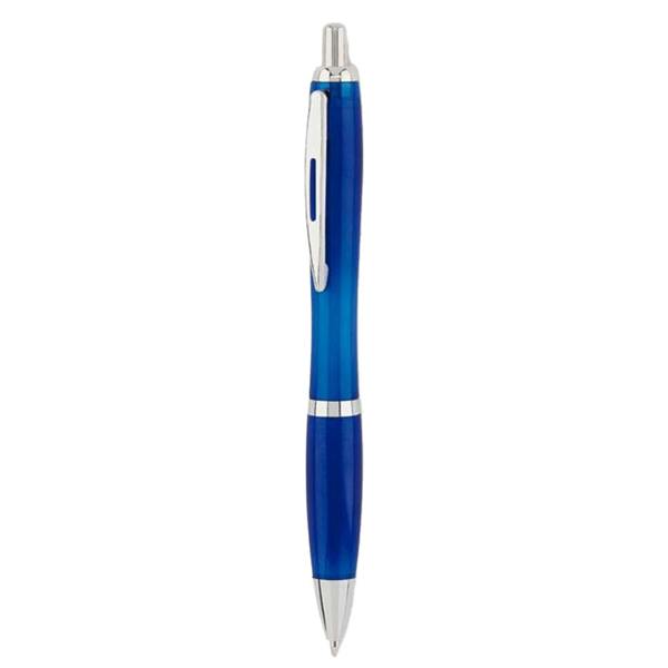 MidOcean Rio RPET Ballpoint Pen - Transparent Blue - 