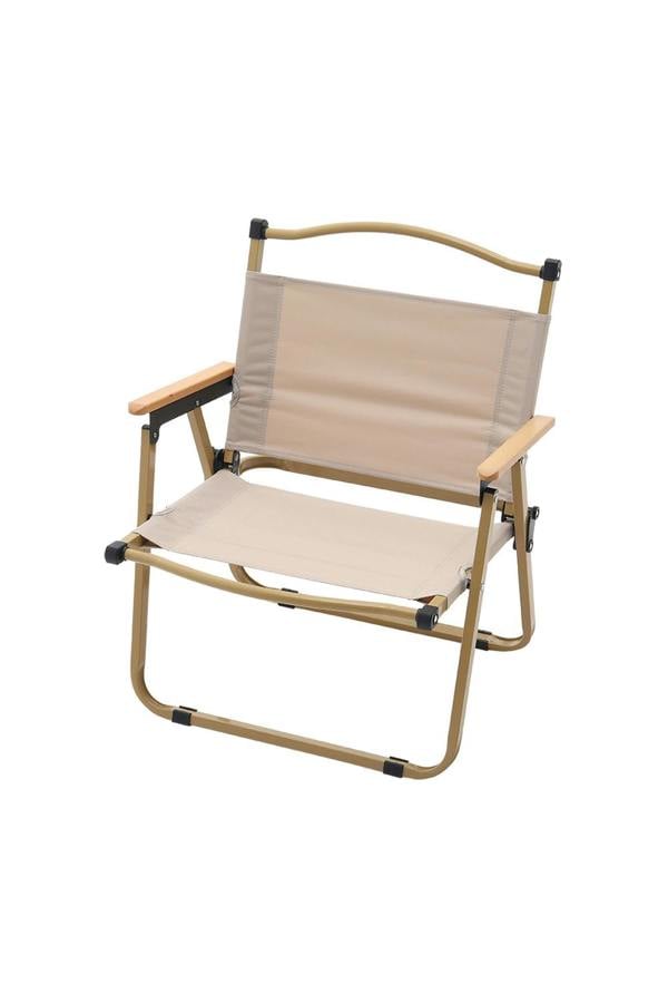 Living and Home Portable Folding Camping Chair with Armrests