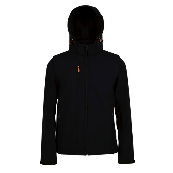 SOLS Mens Transformer Pro Softshell Jacket - Black