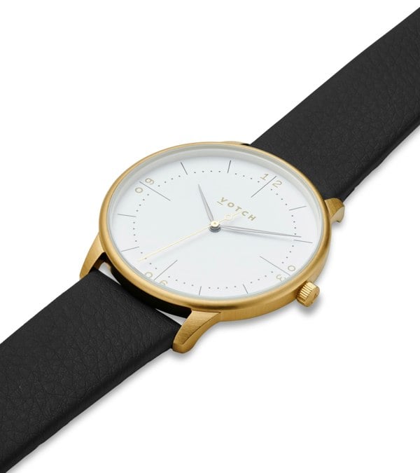 Votch Gold & Black Watch | Aalto