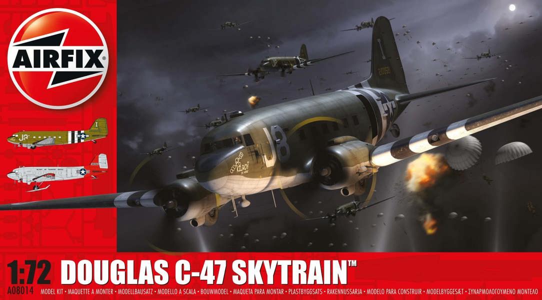 Airfix US Douglas C-47 A/D Skytrain (1:72 Scale)