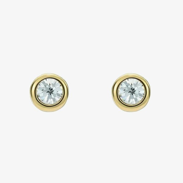 Ted Baker Sinaa Gold Tone Mini Crystal Stud Earrings TBJ3124-02-02