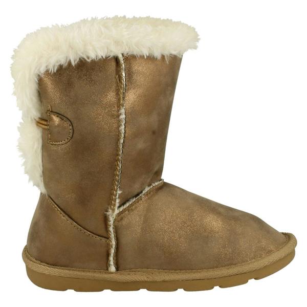Spot On Girls Spot On Faux Fur Lined Winter Boots