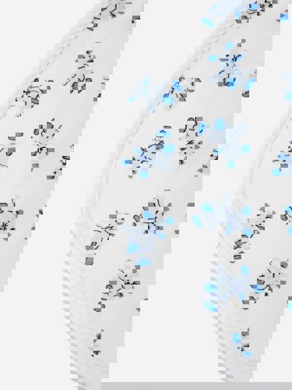 Rachel Riley Baby Boys Teddy Bib in White