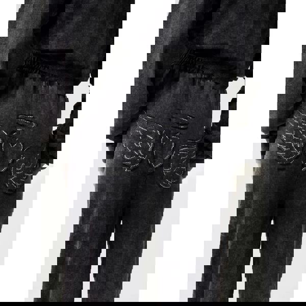 Pink Vanilla Halo Diamante Wide Leg Joggers