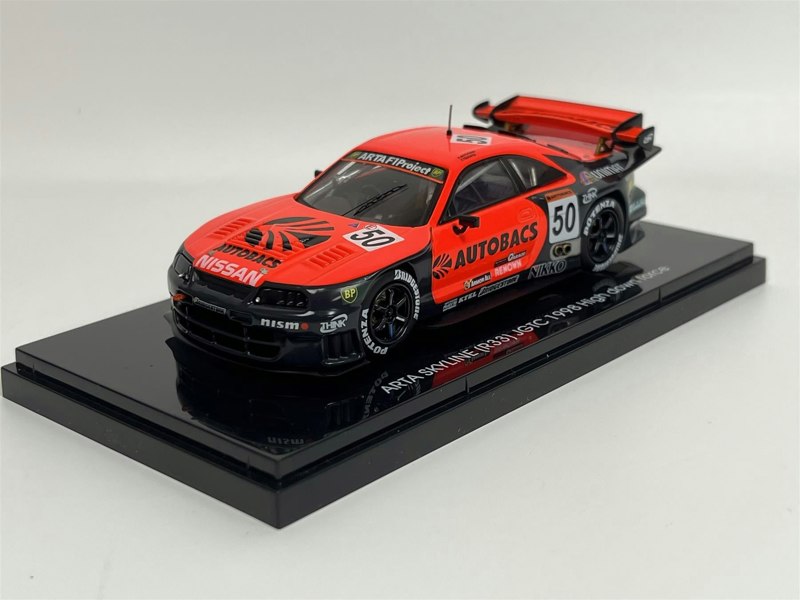 Ebbro Arta Nissan Skyline R33 JGTC 1998 High Down Force #50 1:43 Scale 44254