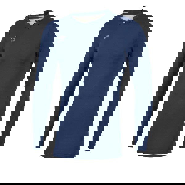 Umbro Mens Elite V Neck Base Layer Top - Navy