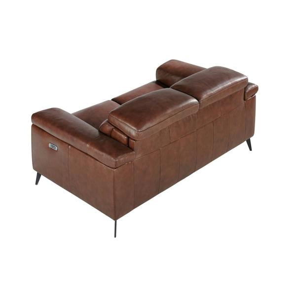 Angel Cerdá Relax sofa in brown leather 6116/6117