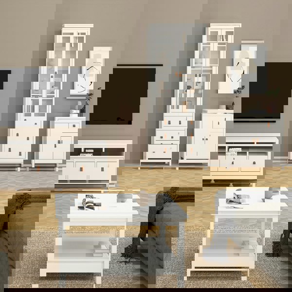 Furniture To Go Barcelona Sideboard 2 doors + 1 drawer in White