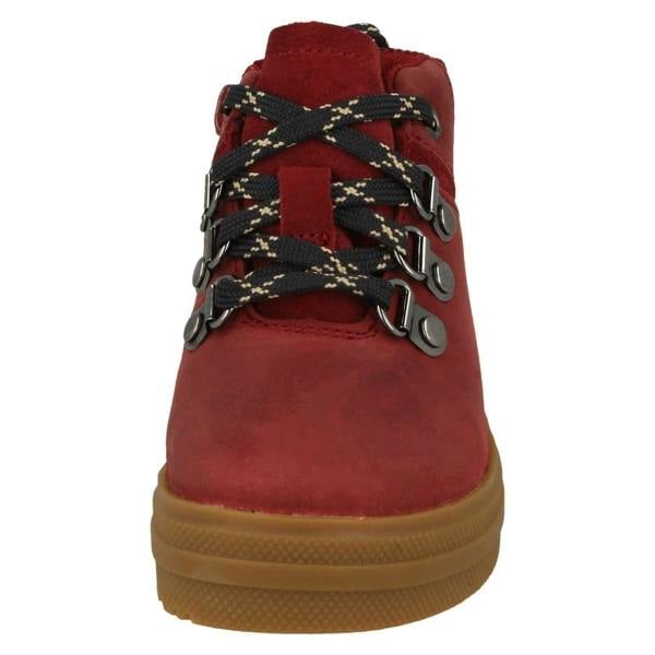 Clarks Boys Clarks Lace Up Detailed Ankle Boots Nova Hike T