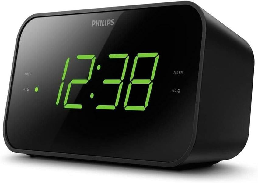 Philips TAR3306 Wake-Up Alarm Clock FM Radio – Minor Blemishes