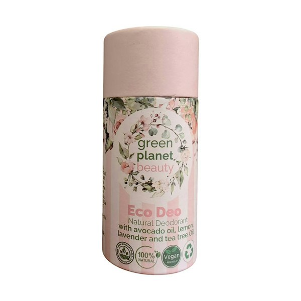 Green Planet Beauty Plastic-Free Natural Vegan Deodorant