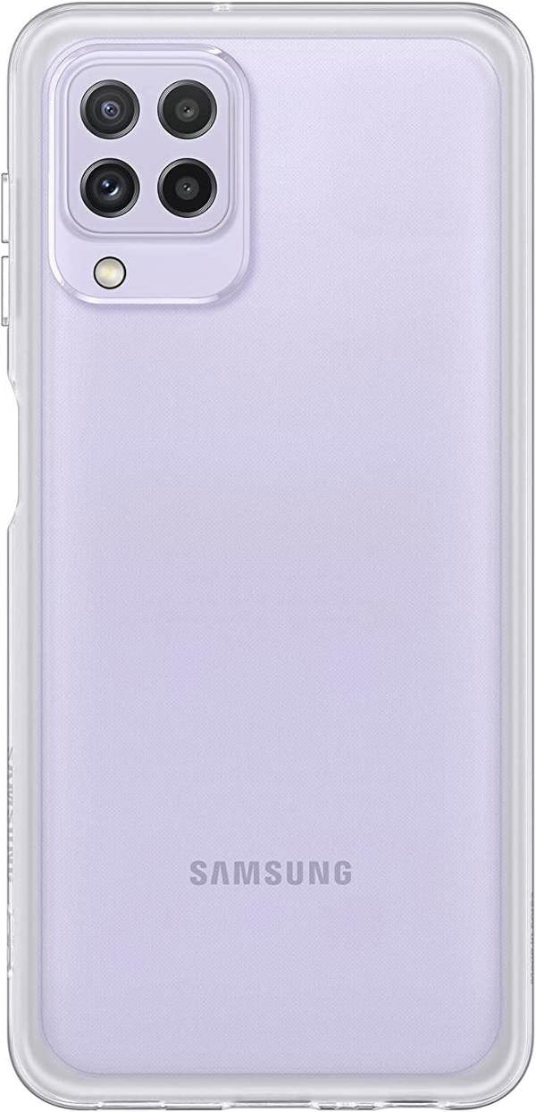 Samsung Galaxy A22 4G Soft Clear Cover Clear - EF-QA225TTEGEU