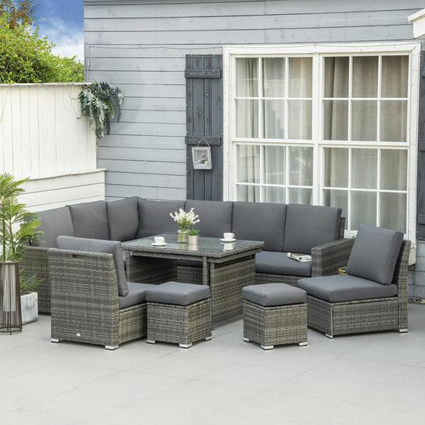 Rattan Sofa Set