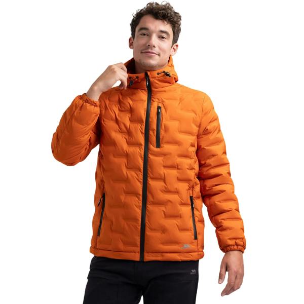 Trespass Mens Jaymes Waterproof Jacket - Spice Orange - 