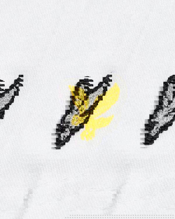 Lyle & Scott Mens Basic 3 Pack T-shirt - 626 White - CHO - Designer Mens Short Sleeve T-Shirts & Tops