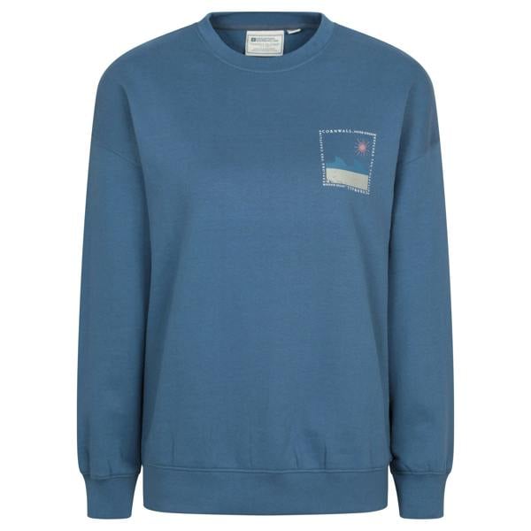 Mountain Warehouse Womens/Ladies Conwall Graphic Sweatshirt - Blue - 