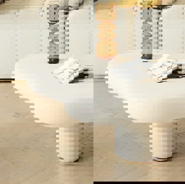 Quincy Coffee Table, Cream-Ritconcept-Rit Concept