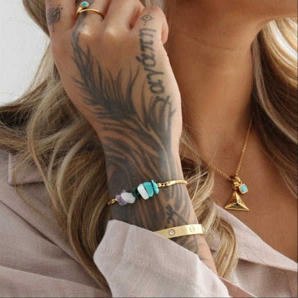 Say It With Turquoise Add on Crystal