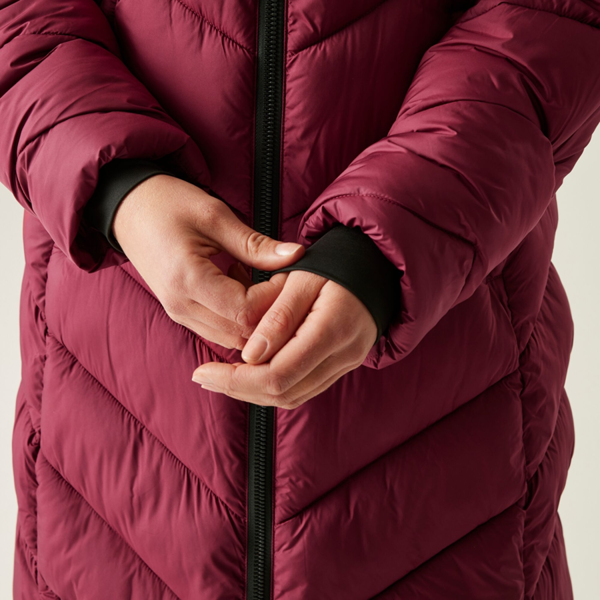 Regatta Womens Anita Padded Jacket - Dark Pimento