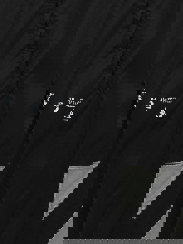 Off-White Diag Nylon Trackpant Black Limestone