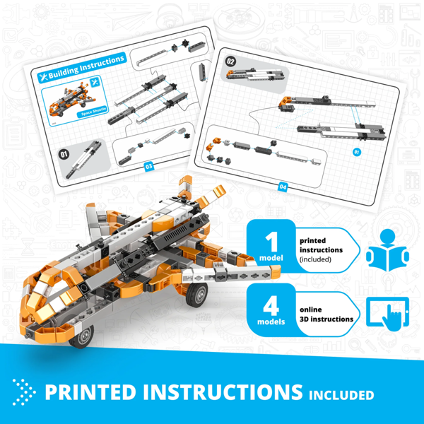 Engino Inventor Mechanics: Space Shuttle with 5 bonus models