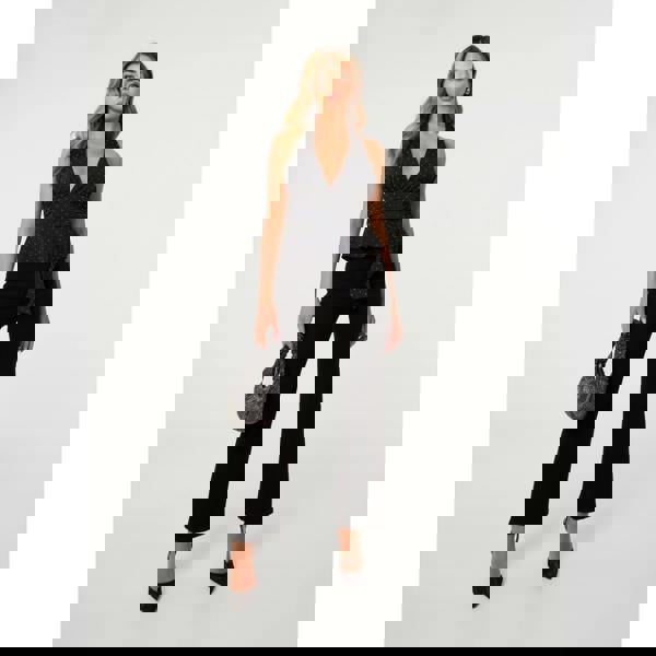 Pink Vanilla Diamante Halter Neck Top