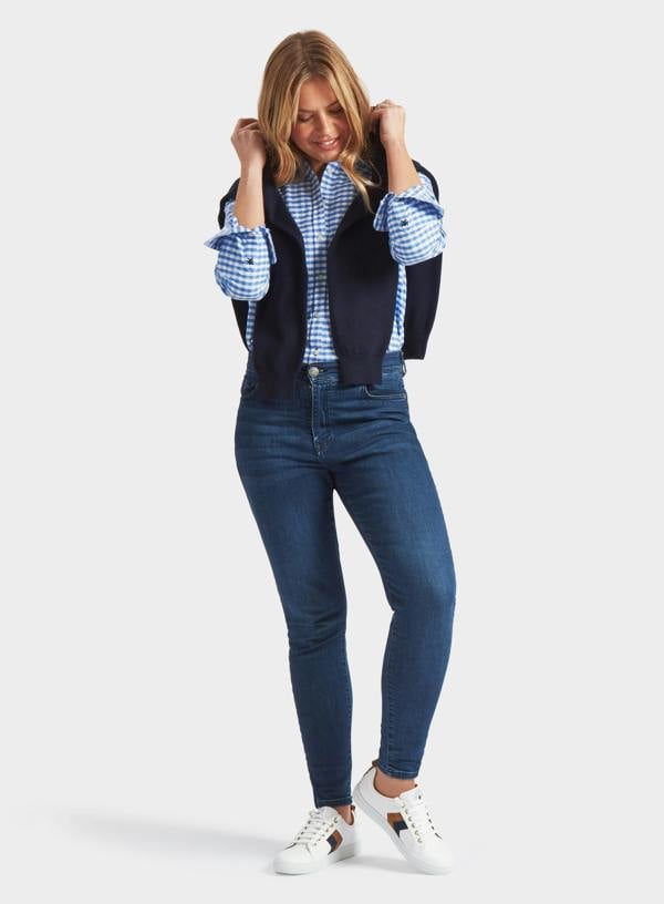 Classic Oxford Shirt - Blue Check