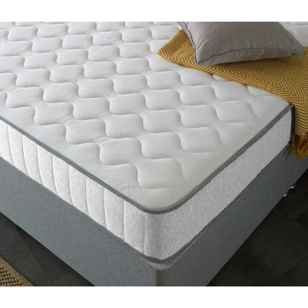 Starlight Beds Victoria White Castle Hybrid Mattress - Plush Comfort, Durable Design