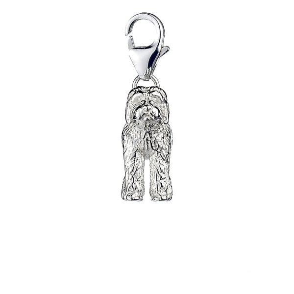 Labradoodle Silver Charm - MYLEE London