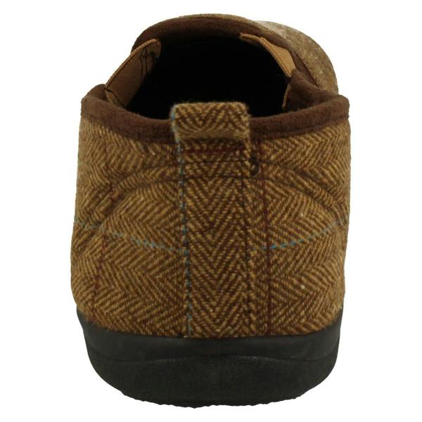 Padders Mens Padders Stag Detailed Slipper Huntsman