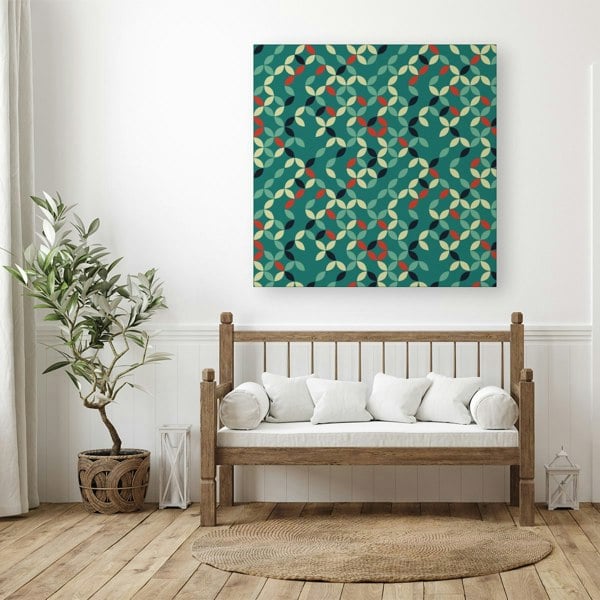 Warren Reed Geometric Pattern Design Canvas