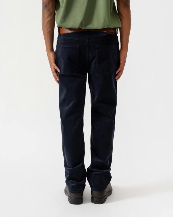 Back of GANT Mens Regular Fit Cord Jeans - 433 Evening Blue