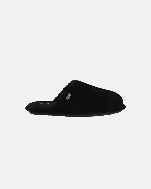Hunter Mens Mule Slipper - Black