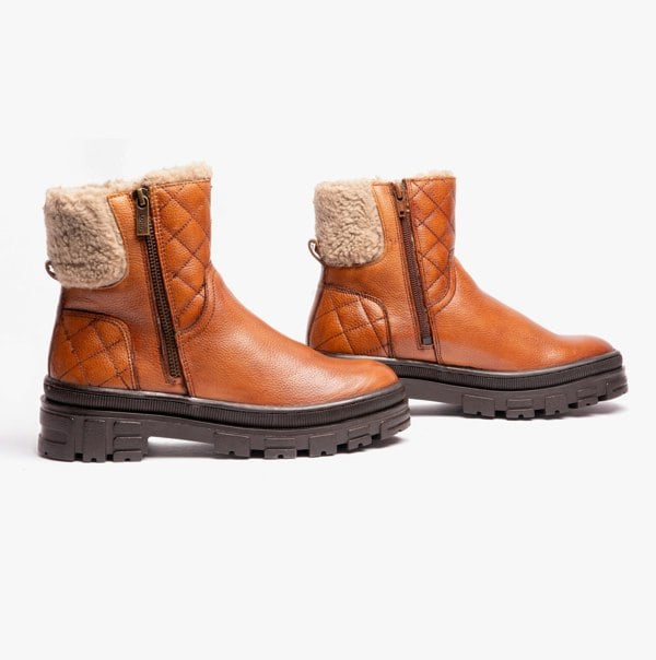 Lotus LAVIGNE Womens Ankle Boots Tan