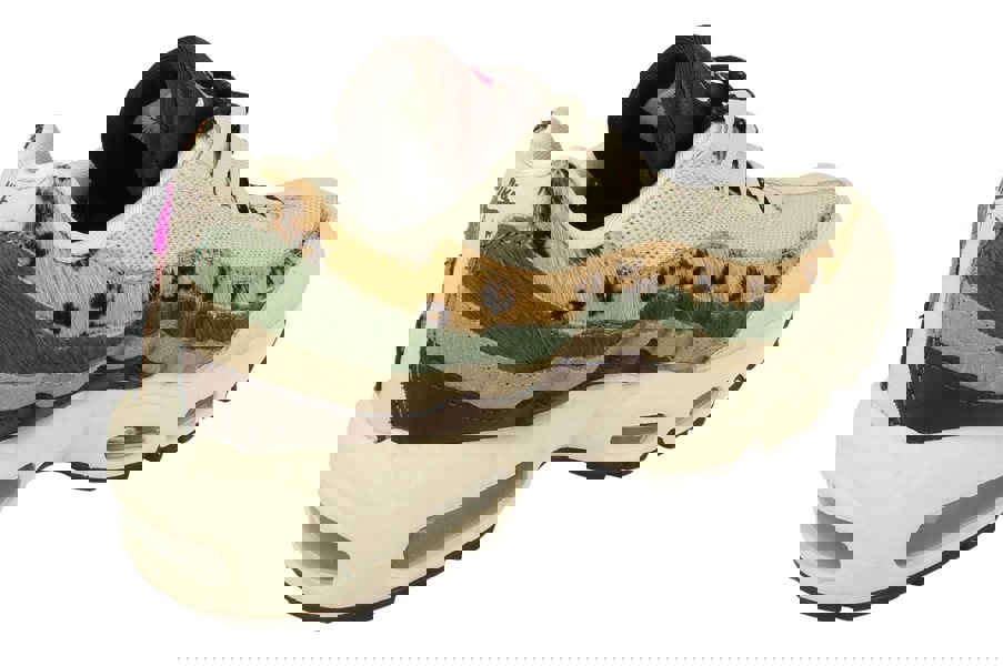 Nike Womens Air Max 95 PRM Cz8102  001 - Light Bone White Velvet Brown 001 - Photo 2