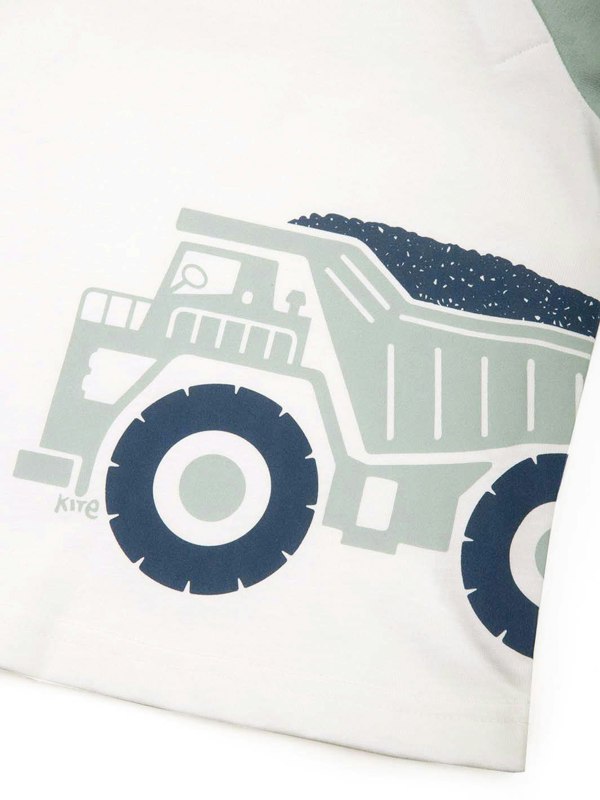 Kite Boys Organic Dumper Truck T-Shirt