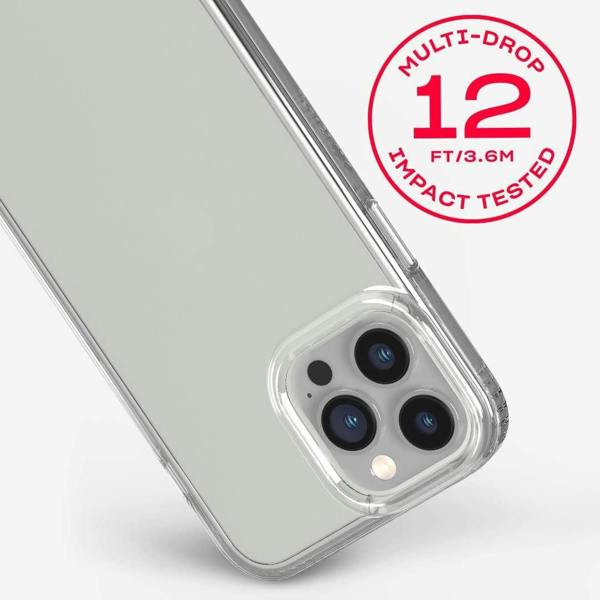 Tech 21 Evo Clear & Impact Glass for iPhone 13 Pro 6.1" Clear - T21-9204