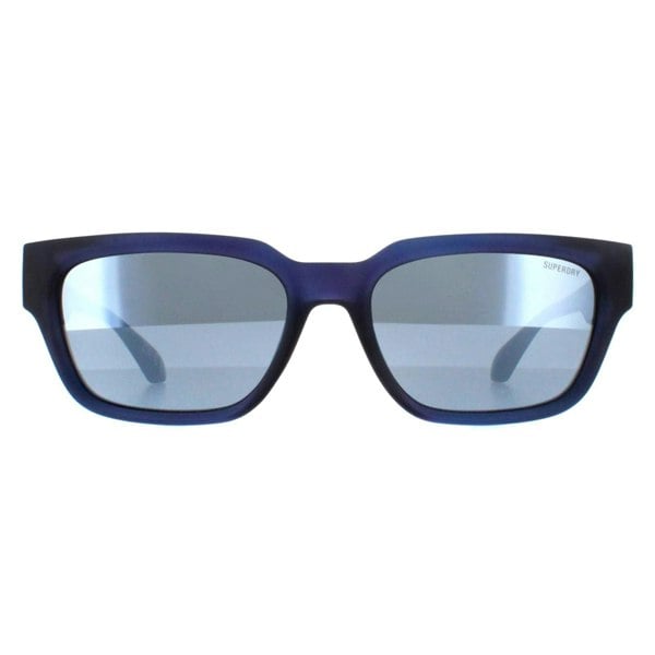 Superdry Sunglasses 5004 106 Matte Navy Silver Mirror