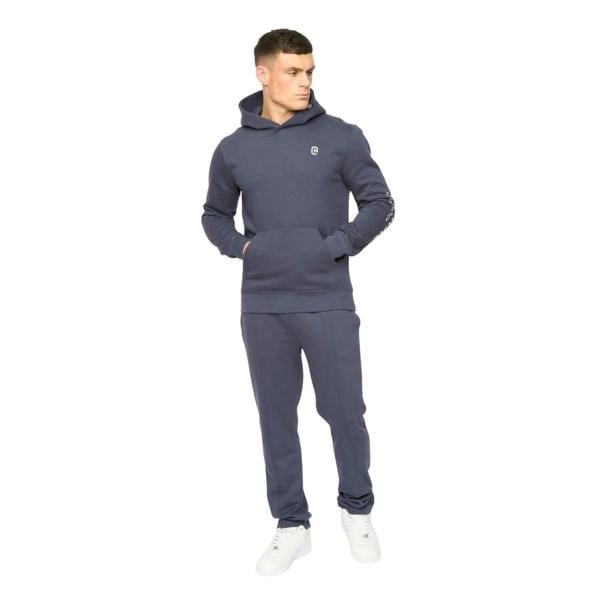 Crosshatch Mens Crufton Hoodie - Navy - 