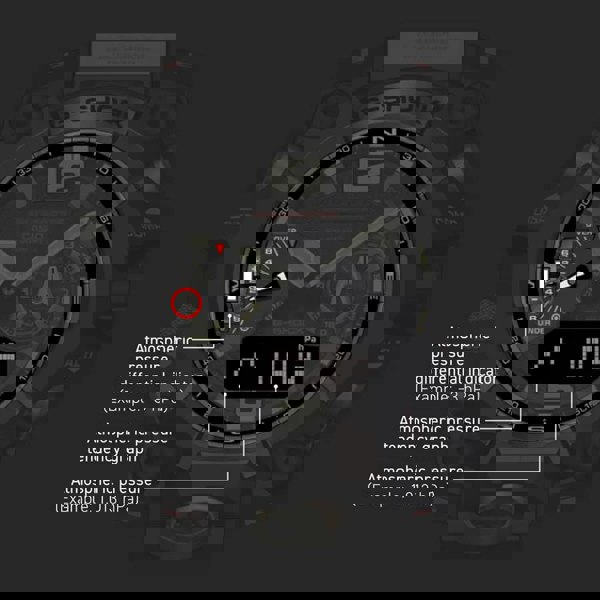 Casio G-Shock New Mudmaster Green Rubber Smart Watch GWG-B1000-3AER